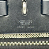 エルメス HERMES エールバッグジップPM D刻印 ブラック シルバー金具 トワルアッシュ/ベルリエンヌ レディース ショルダーバッグ