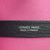 エルメス HERMES ガーデンパーティPM B刻印 レッド シルバー金具 トワル レディース トートバッグ