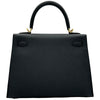 エルメス HERMES ケリー25 外縫い G刻印 ブラック ゴールド金具 エプソン レディース ショルダーバッグ