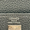 エルメス HERMES ケリー25 内縫い G刻印 ブラック シルバー金具 トゴ レディース ショルダーバッグ