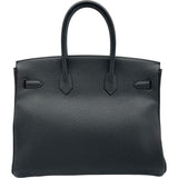 エルメス HERMES バーキン35 K刻印 ブラック ゴールド金具 トゴ ユニセックス ハンドバッグ
