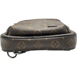 ルイ・ヴィトン LOUIS VUITTON アヴェニュー・スリングバッグ M46327 ブラウン モノグラム・マカサー メンズ ショルダーバッグ