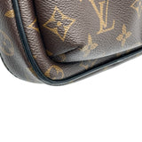 ルイ・ヴィトン LOUIS VUITTON アヴェニュー・スリングバッグ M46327 ブラウン モノグラム・マカサー メンズ ショルダーバッグ
