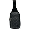 ルイ・ヴィトン LOUIS VUITTON アヴェニュー・スリングバッグ PM M47137 ブラック モノグラム・エクリプス メンズ ボディバッグ