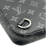 ルイ・ヴィトン LOUIS VUITTON アヴェニュー・スリングバッグ PM M47137 ブラック モノグラム・エクリプス メンズ ボディバッグ