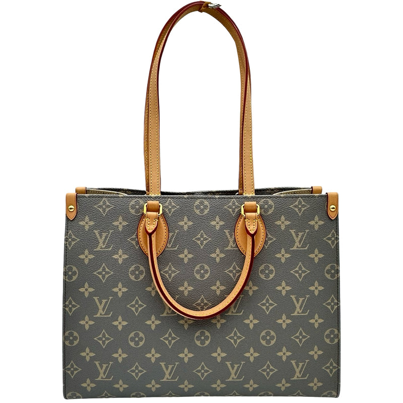 ルイ・ヴィトン LOUIS VUITTON オンザゴー MM M12415 トリアノングレー