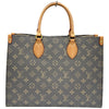 ルイ・ヴィトン LOUIS VUITTON オンザゴー MM M12415 トリアノングレー モノグラム・キャンバス レディース ショルダーバッグ
