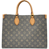 ルイ・ヴィトン LOUIS VUITTON オンザゴー MM M12415 トリアノングレー モノグラム・キャンバス レディース ショルダーバッグ