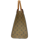 ルイ・ヴィトン LOUIS VUITTON オンザゴー MM M12415 トリアノングレー モノグラム・キャンバス レディース ショルダーバッグ