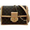 ルイ・ヴィトン LOUIS VUITTON ドーフィーヌ・ソフトGM M47149 ブラウン モノグラムキャンバス レディース ショルダーバッグ