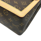 ルイ・ヴィトン LOUIS VUITTON ドーフィーヌ・ソフトGM M47149 ブラウン モノグラムキャンバス レディース ショルダーバッグ