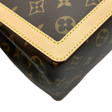 ルイ・ヴィトン LOUIS VUITTON ドーフィーヌ・ソフトGM M47149 ブラウン モノグラムキャンバス レディース ショルダーバッグ