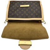 ルイ・ヴィトン LOUIS VUITTON ドーフィーヌ・ソフトGM M47149 ブラウン モノグラムキャンバス レディース ショルダーバッグ