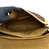 ルイ・ヴィトン LOUIS VUITTON ドーフィーヌ・ソフトGM M47149 ブラウン モノグラムキャンバス レディース ショルダーバッグ
