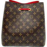 ルイ・ヴィトン LOUIS VUITTON ネオノエ M44021 ブラウン/コクリコ モノグラムキャンバス レディース ショルダーバッグ