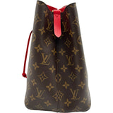 ルイ・ヴィトン LOUIS VUITTON ネオノエ M44021 ブラウン/コクリコ モノグラムキャンバス レディース ショルダーバッグ
