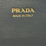プラダ PRADA バックルバッグ ミディアム 1BA417 ブラック レザー レディース ショルダーバッグ