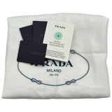 プラダ PRADA バックルバッグ ミディアム 1BA417 ブラック レザー レディース ショルダーバッグ