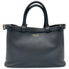 プラダ PRADA バックルバッグ ミディアム 1BA417 ブラック レザー レディース ショルダーバッグ