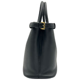プラダ PRADA バックルバッグ ミディアム 1BA417 ブラック レザー レディース ショルダーバッグ