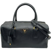 プラダ PRADA ミニボストン ブラック サフィアーノ レディース ショルダーバッグ