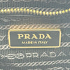 プラダ PRADA ミニボストン ブラック サフィアーノ レディース ショルダーバッグ
