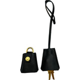 プラダ PRADA ミニボストン ブラック サフィアーノ レディース ショルダーバッグ