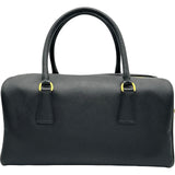 プラダ PRADA ミニボストン ブラック サフィアーノ レディース ショルダーバッグ
