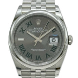 ロレックス ROLEX デイトジャスト36 スレート 126200 スレート ステンレススチール 自動巻き メンズ 腕時計