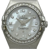 オメガ OMEGA コンステレーション ブラッシュ 123.15.24.60.55.001 ホワイトシェル ステンレススチール クオーツ レディース 腕時計