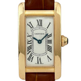 カルティエ Cartier タンク アメリカン SM W2607456 シルバー ピンクゴールド クオーツ レディース 腕時計