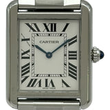 カルティエ Cartier タンク ソロ SM W5200013 シルバー ステンレススチール クオーツ レディース 腕時計