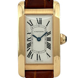 カルティエ Cartier タンク アメリカン SM W2607456 シルバー ピンクゴールド クオーツ レディース 腕時計