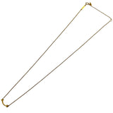 ティファニー TIFFANY＆CO Tスマイルネックレスミニ ゴールド Au750 ジュエリー