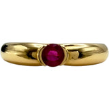 カルティエ Cartier エリプスルビーリング ゴールド 750 ルビー ジュエリー