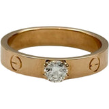 カルティエ Cartier ラブソリテールダイヤリング ピンクゴールド Au750 ジュエリー