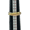 カルティエ Cartier トリニティリングSM ピンクゴールド/ホワイトゴールド/ゴールド Au750 ジュエリー