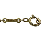 ティファニー TIFFANY＆CO ビーンズネックレス ゴールド 18K ジュエリー