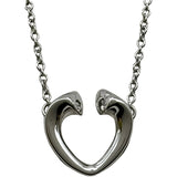 ティファニー TIFFANY＆CO テンダネスハートダイヤネックレス ホワイトゴールド 750 ダイヤモンド ジュエリー