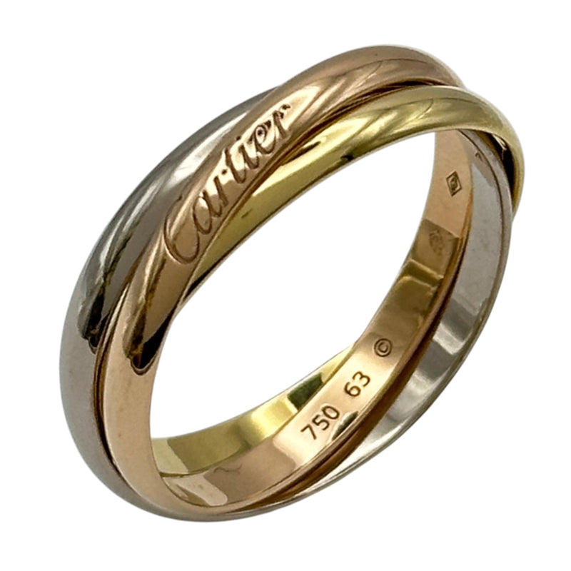 カルティエ Cartier トリニティリング ゴールド/ホワイトゴールド