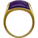 ブルガリ BVLGARI トロンケットリング ゴールド 750 アメジスト ジュエリー