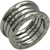 ブルガリ BVLGARI ビーゼロワンリング4バンド(M) ホワイトゴールド 750 ジュエリー