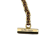 ティファニー TIFFANY＆CO Tスマイルブレスレット ピンクゴールド Au750 ジュエリー