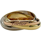 カルティエ Cartier トリニティリング ピンクゴールド/ホワイトゴールド/ゴールド 750 ジュエリー