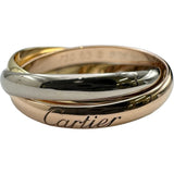 カルティエ Cartier トリニティリング ピンクゴールド/ホワイトゴールド/ゴールド 750 ジュエリー