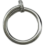 カルティエ Cartier ジュストアンクルダイヤリング ホワイトゴールド 750 ジュエリー