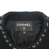 シャネル CHANEL ココマークボタンツイードジャケット P80879 ブラック ツイード レディース その他アウター