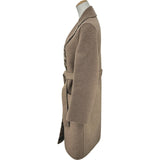 クリスチャン・ディオール Christian Dior オブリーク総柄ウールコート 220M51A1375 ブラウン ウール レディース その他アウター
