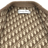 クリスチャン・ディオール Christian Dior オブリーク総柄ウールコート 220M51A1375 ブラウン ウール レディース その他アウター