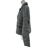 クリスチャン・ディオール Christian Dior CDボタンウールジャケット 454V12AM328 ブラック ウール レディース その他アウター